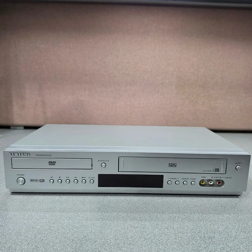 Samsung DVD/VHS Dual Deck Player DVD-V5500 4-Head Hi-Fi DVD NOT WORKING